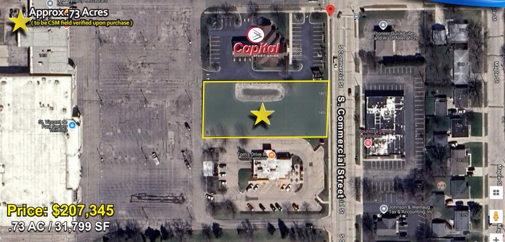 1401 S Commercial St, Neenah, WI à vendre Photo principale– Image 1 sur 3