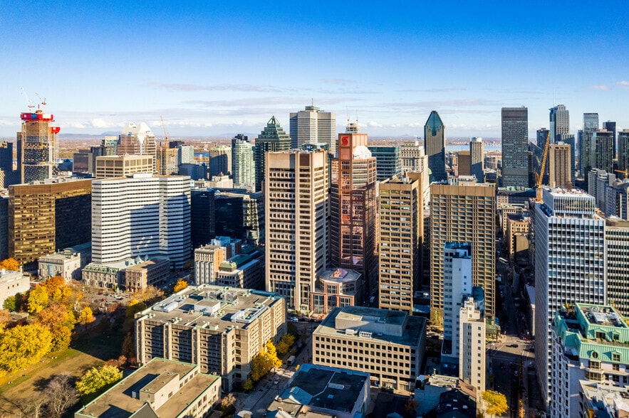 1002 Rue Sherbrooke O, Montréal, QC à louer - Aérien – Image 2 sur 6