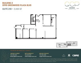 5990 Greenwood Plaza Blvd, Greenwood Village, CO à louer Plan d’étage– Image 1 sur 1