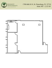 1700 66th St N, Saint Petersburg, FL à louer Plan de site– Image 1 sur 1