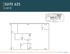 3440 Preston Ridge Rd, Alpharetta, GA à louer Plan d’étage– Image 2 sur 2