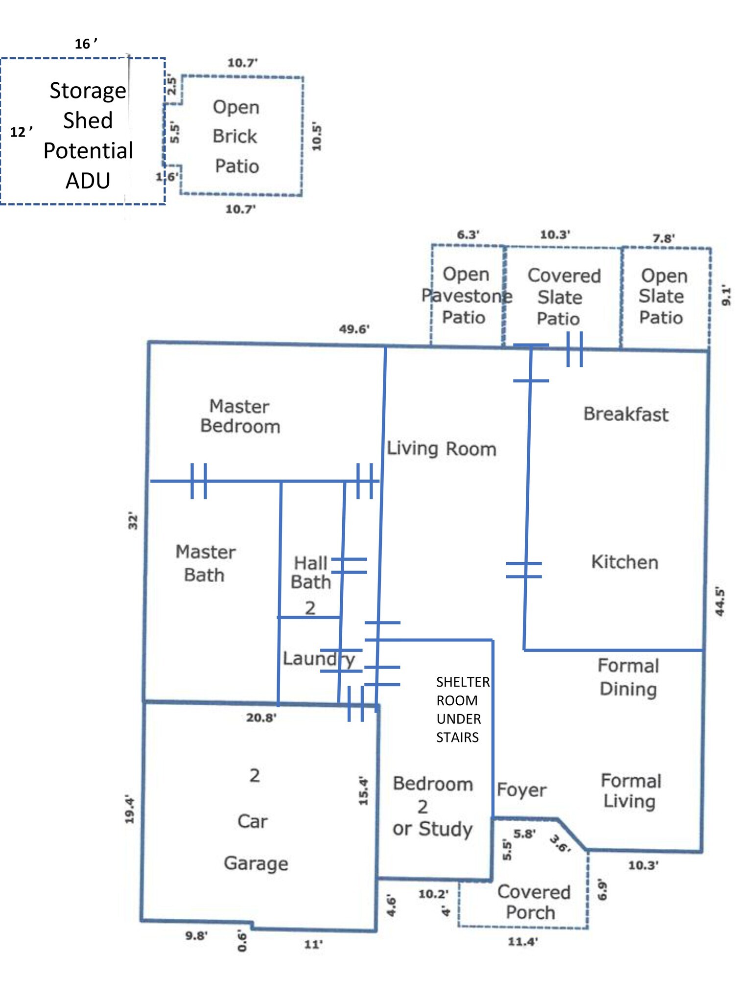 809 Forest Hollow Dr, Hurst, TX à louer Plan de site– Image 1 sur 2