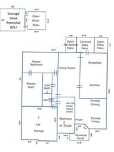 809 Forest Hollow Dr, Hurst, TX à louer Plan de site– Image 1 sur 2