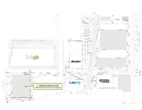 11 Medicorum Pl, Waterdown, ON à louer Plan de site– Image 1 sur 1