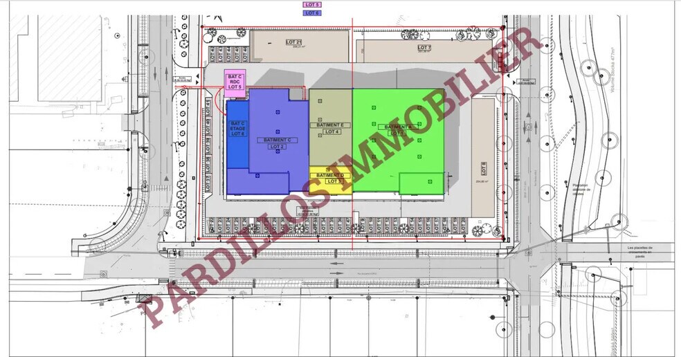 Industriel/Logistique dans Bretteville-sur-Odon à vendre - Plan de site – Image 2 sur 6