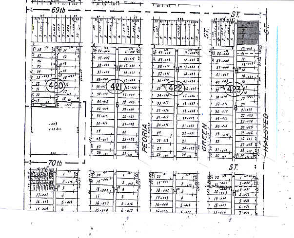 6900 S Halsted St, Chicago, IL à vendre - Plan cadastral – Image 2 sur 2