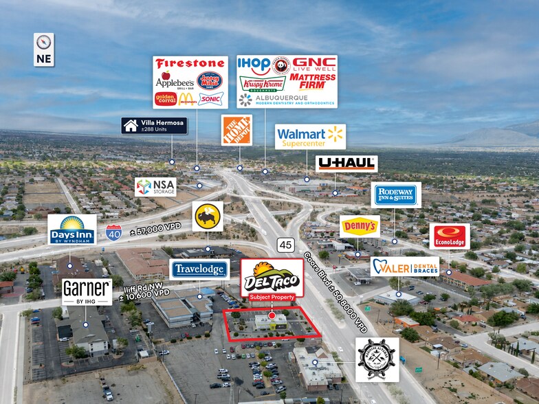 1525 Coors Blvd NW, Albuquerque, NM à vendre - Photo de l’immeuble – Image 3 sur 3