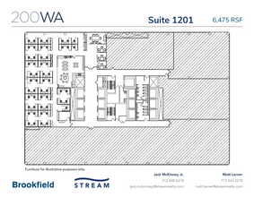 200 W Adams St, Chicago, IL à louer Plan d’étage– Image 1 sur 1