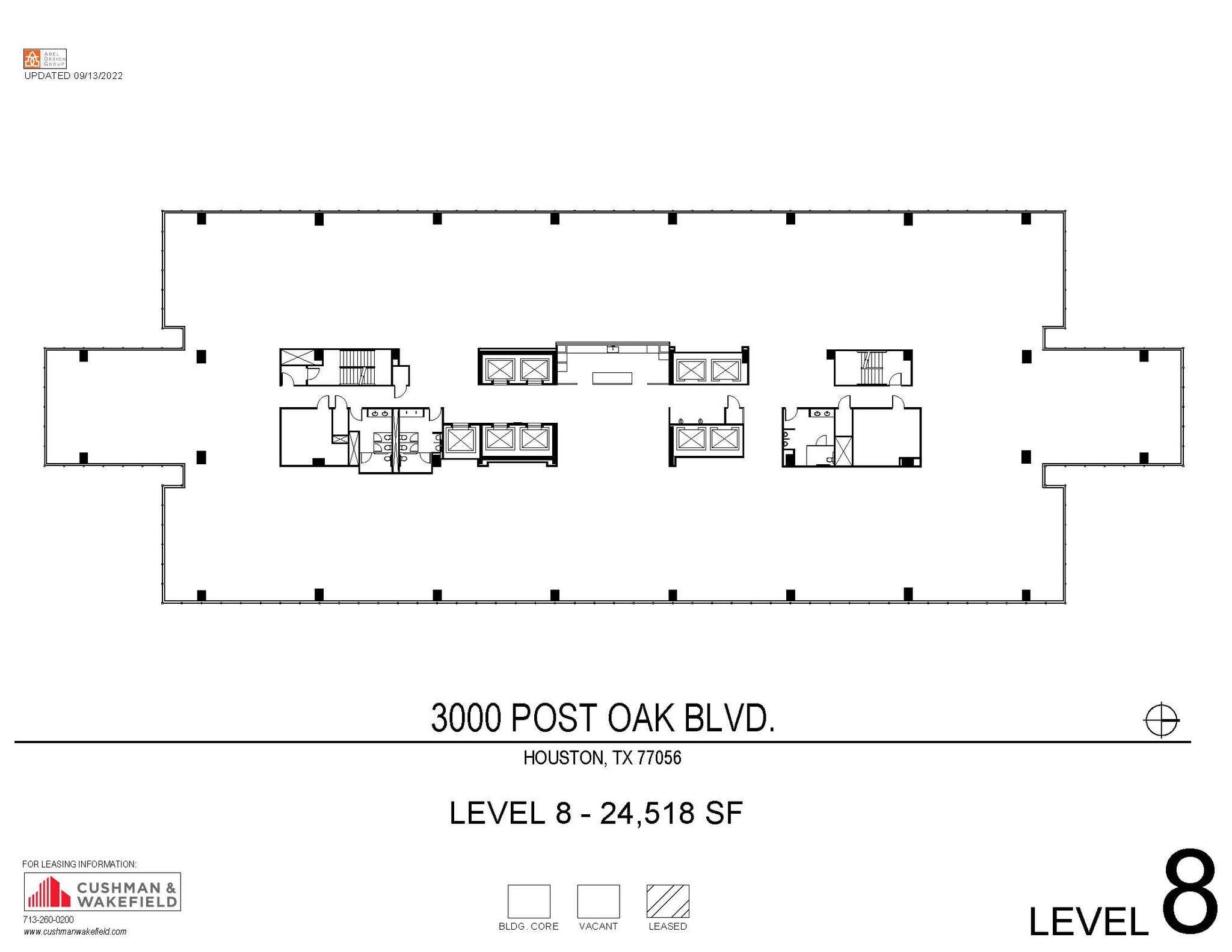 3000 Post Oak Blvd, Houston, TX à louer Plan d’étage– Image 1 sur 1