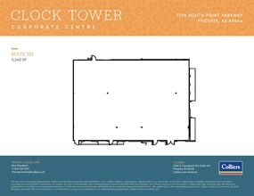 7776 S Pointe Pky W, Phoenix, AZ à louer Plan d’étage– Image 1 sur 1