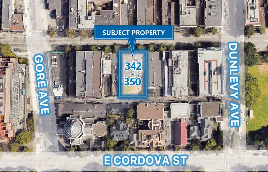342-350 Powell St, Vancouver, BC à vendre - Photo de l’immeuble – Image 3 sur 7