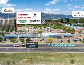 Plus de détails pour 522-586 S Academy Blvd, Colorado Springs, CO - Local commercial à louer