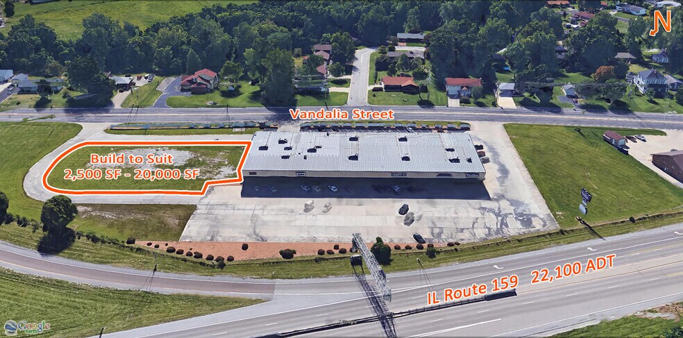 2549 Vandalia St, Maryville, IL à louer - Photo de l’immeuble – Image 1 sur 3