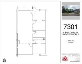 7301-7337 N Lincoln Ave, Lincolnwood, IL à louer Plan de site– Image 1 sur 1