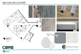 100 Crescent Centre Pky, Tucker, GA à louer Plan d’étage– Image 1 sur 1