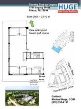 1701 Legacy Dr, Frisco, TX à louer Plan d’étage– Image 1 sur 2