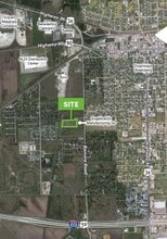 2050 Commerce Dr, Rosenberg, TX - Vue aérienne vue de carte