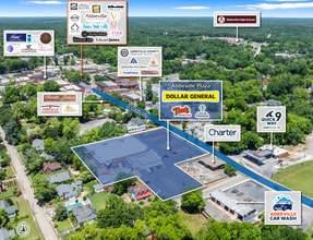 300 S Main St, Abbeville, SC - VUE AÉRIENNE vue de carte - Image1