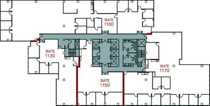 3131 Camino del Rio N, San Diego, CA à louer Plan d’étage– Image 1 sur 1