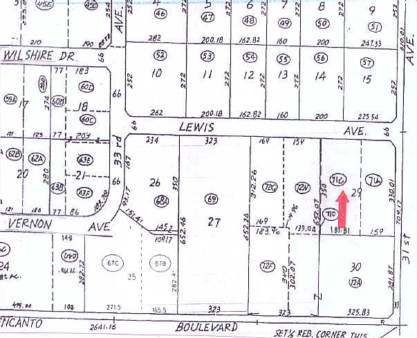 3131 W Lewis Ave, Phoenix, AZ à louer - Plan cadastral – Image 2 sur 11