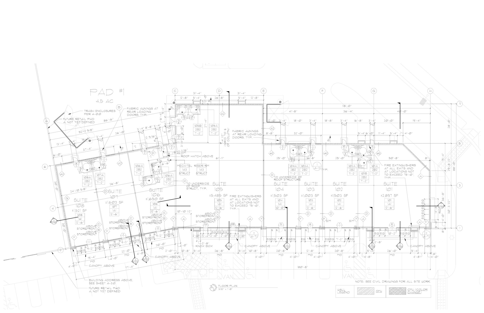 1400 W Washington St, Sequim, WA à louer Plan de site– Image 1 sur 29
