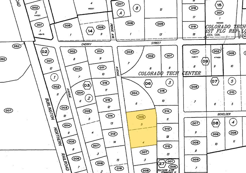 510 S Pierce Ave, Louisville, CO à vendre - Plan cadastral – Image 2 sur 13