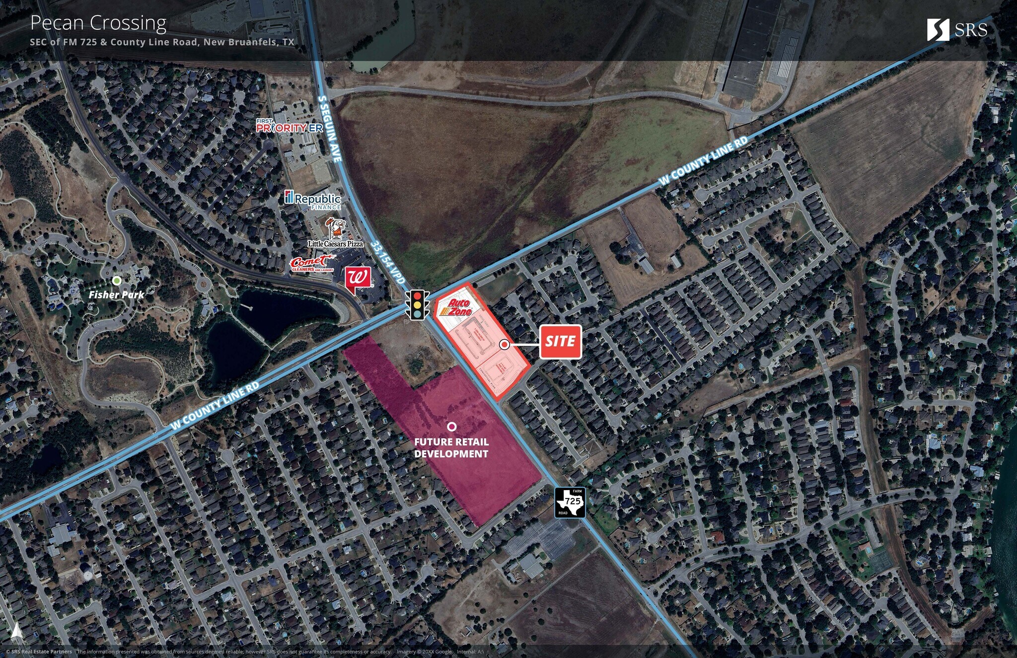 FM 725 and County Line, New Braunfels, TX à louer Photo de l’immeuble– Image 1 sur 6