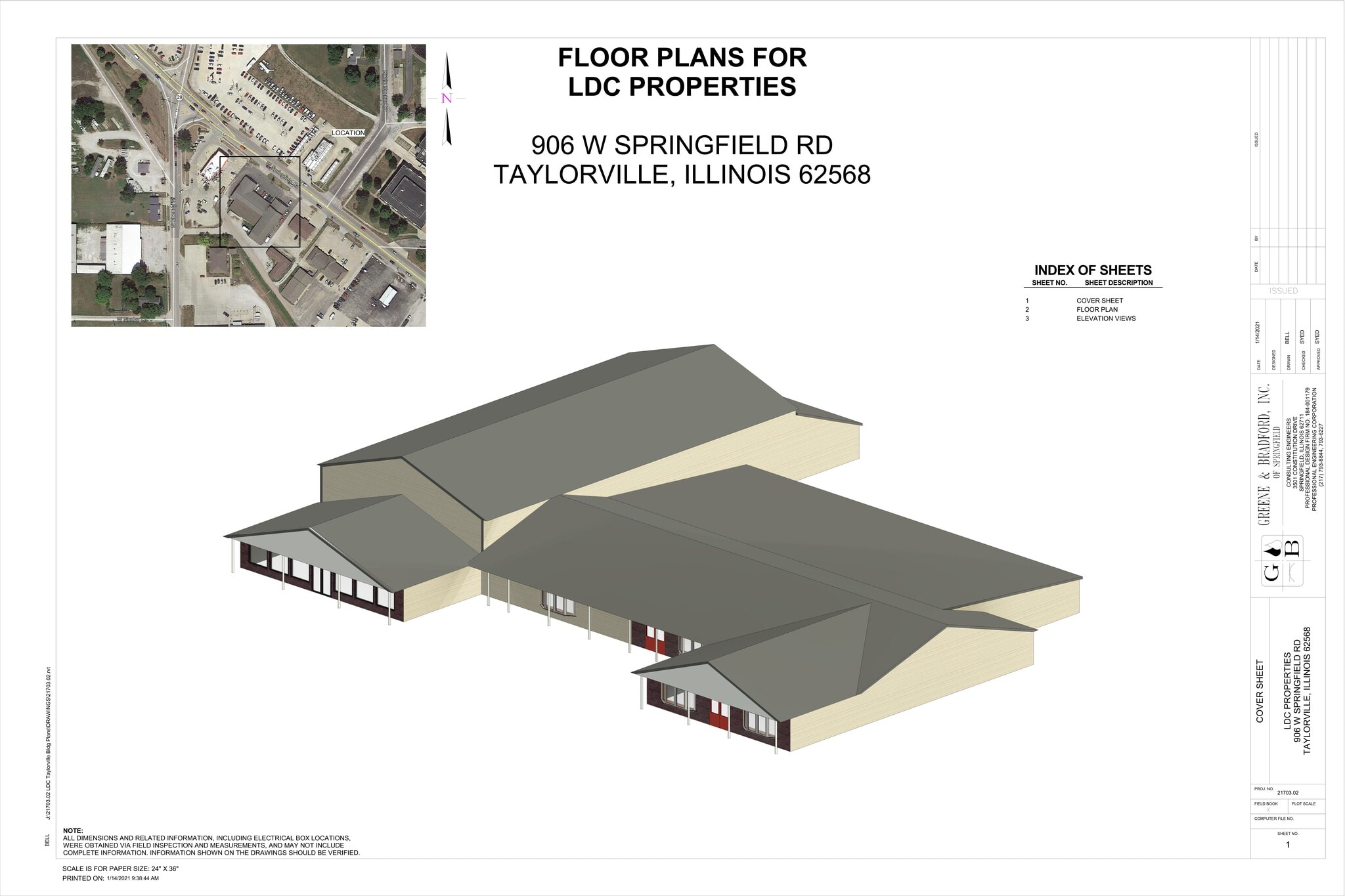 906 W Springfield Rd, Taylorville, IL à louer Plan de site– Image 1 sur 2
