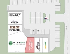 709 N FM 1187, Aledo, TX à louer Plan de site– Image 1 sur 1