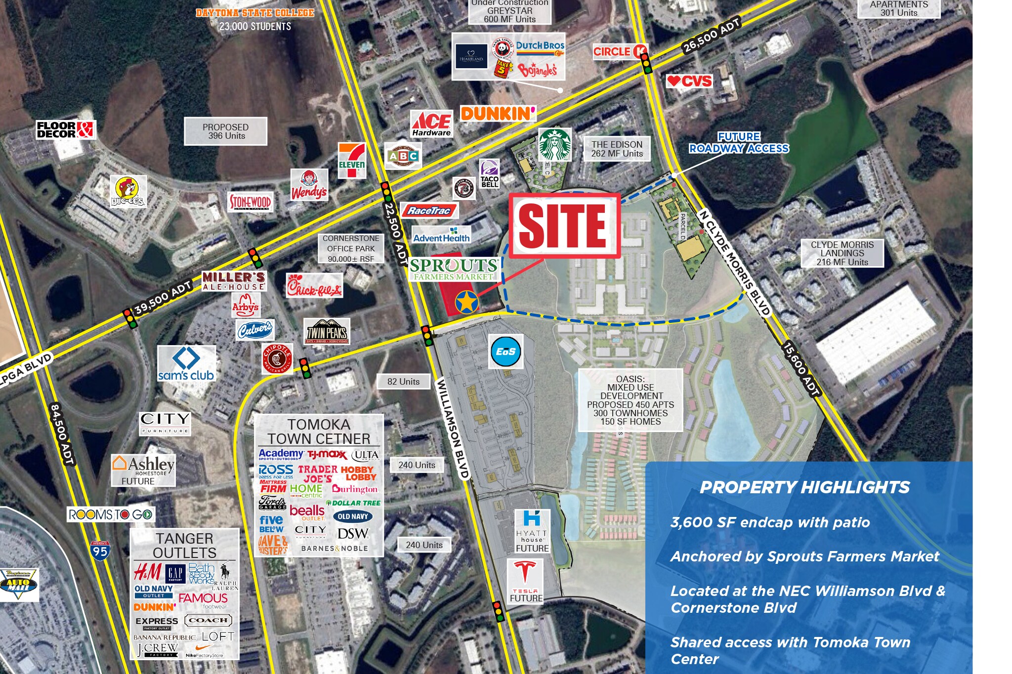 1587 N Williamson Blvd, Daytona Beach, FL à louer Photo principale– Image 1 sur 5