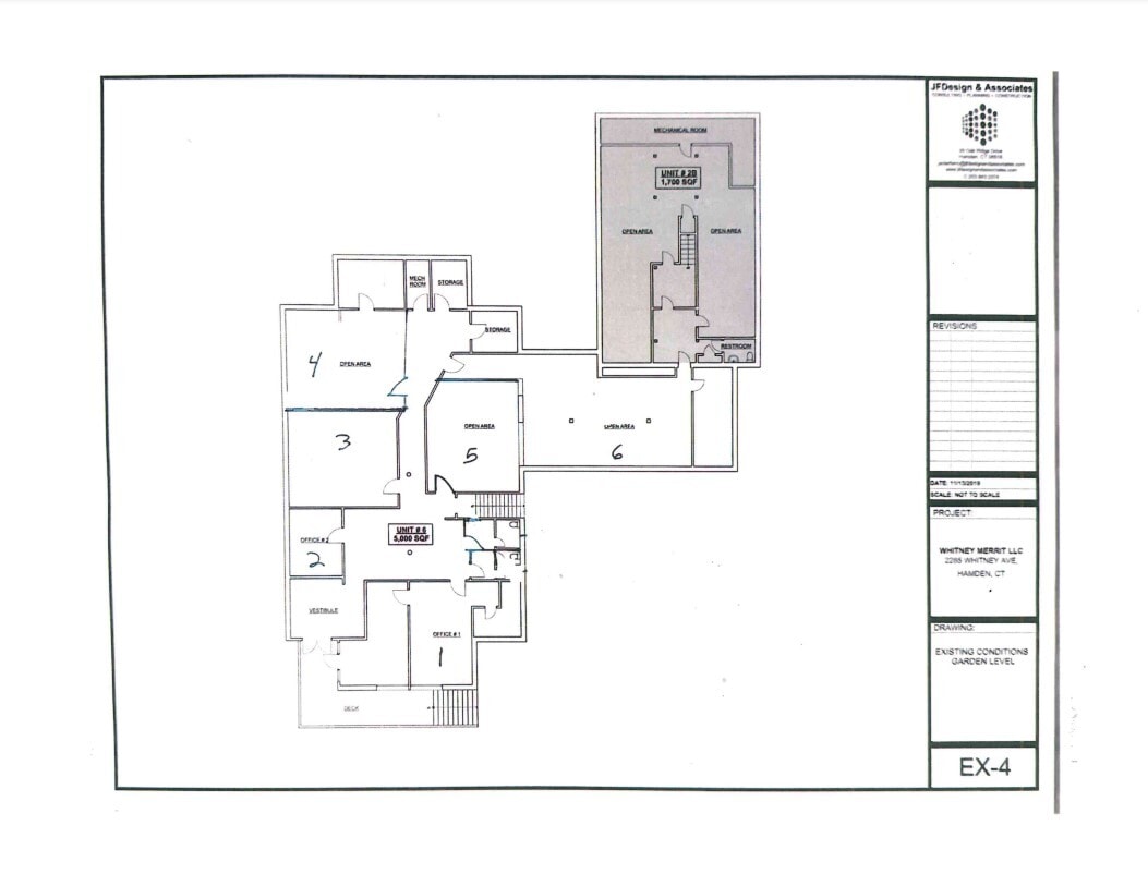 2285 Whitney Ave, Hamden, CT à vendre Plan d’étage– Image 1 sur 1