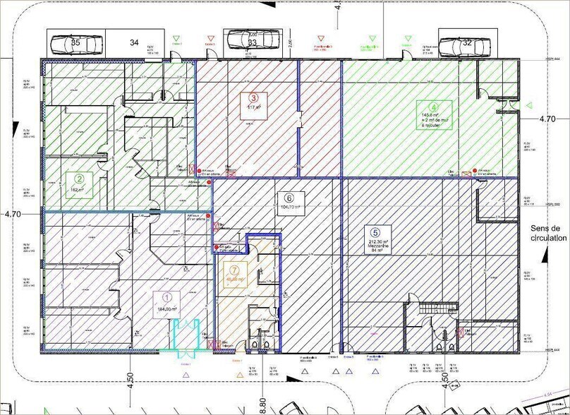 Local d'activités dans Toulouse à vendre - Plan d’étage – Image 2 sur 5