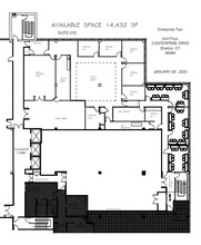 2 Enterprise Dr, Shelton, CT à louer Plan d’étage– Image 1 sur 1