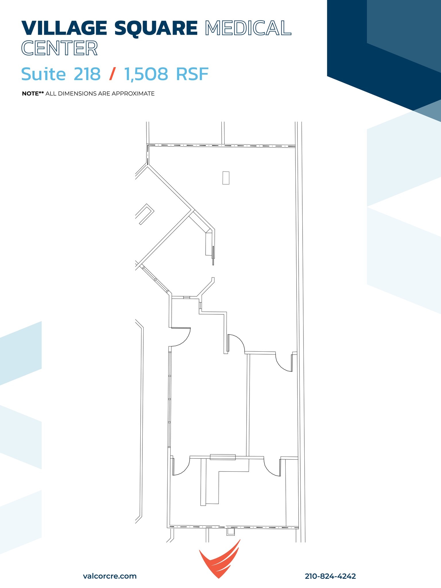 8601 Village Dr, San Antonio, TX à louer Plan de site– Image 1 sur 1