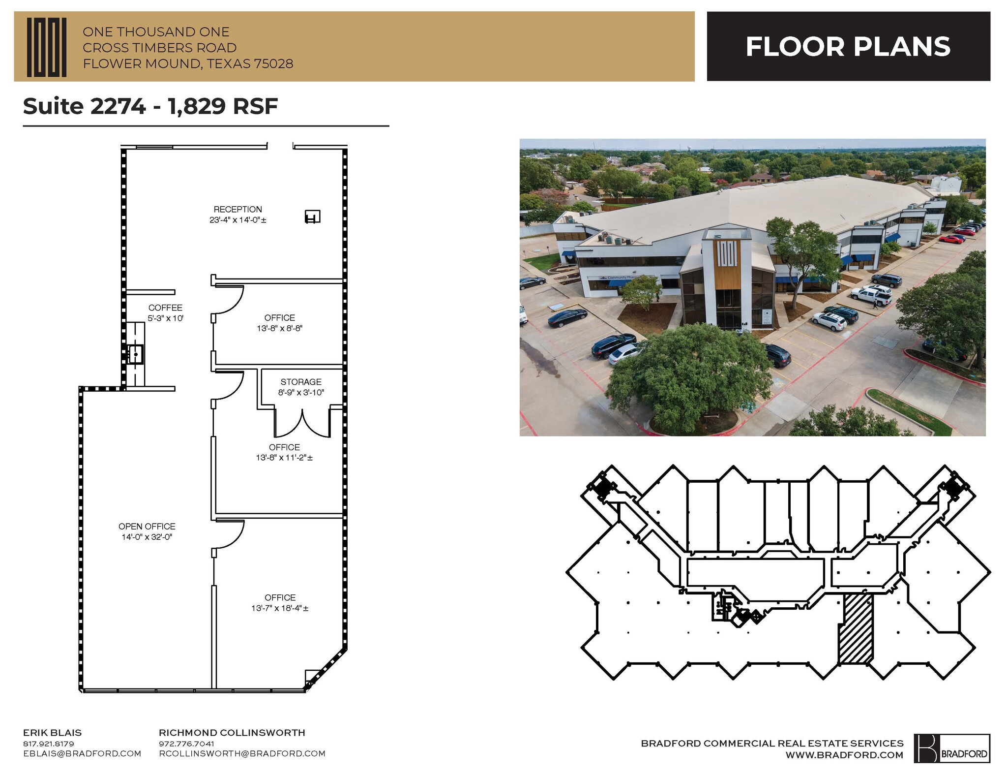 1001 Cross Timbers Rd, Flower Mound, TX à louer Plan d’étage– Image 1 sur 4