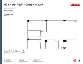 909 N Pacific Coast Hwy, El Segundo, CA à louer Plan de site– Image 1 sur 1