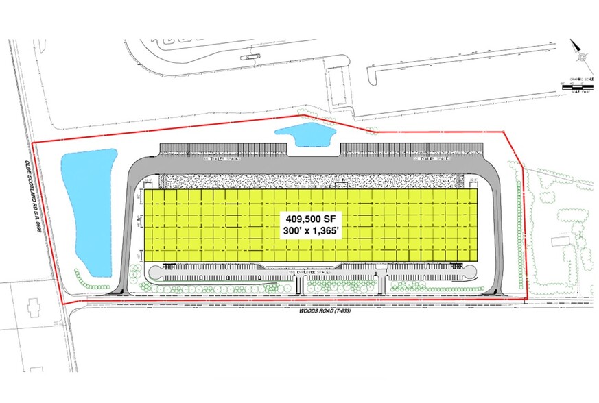 1055 Woods Rd, Shippensburg, PA à louer - Plan de site – Image 3 sur 3