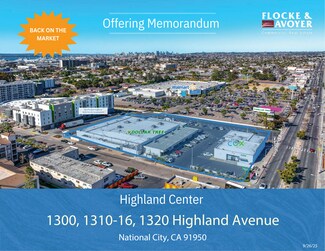 Plus de détails pour 1320 Highland Ave, National City, CA - Local commercial à vendre