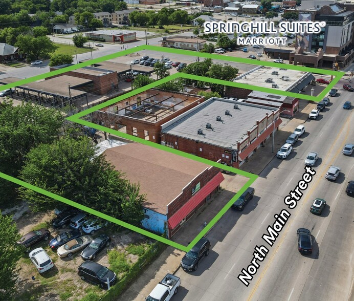 2225-2245 N Main St, Fort Worth, TX à louer - Aérien – Image 3 sur 5