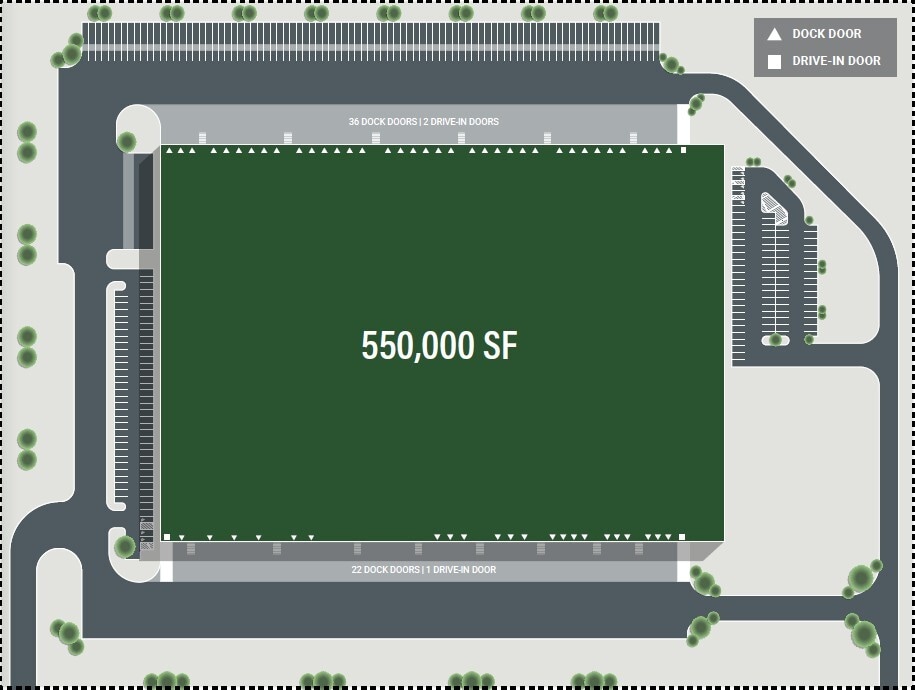 100 First Ave, Gouldsboro, PA à louer Plan de site– Image 1 sur 1