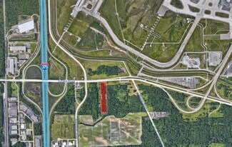 Plus de détails pour Eureka Rd, Romulus, MI - Terrain à vendre
