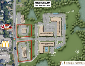 Plus de détails pour 744 Newport Ave, Attleboro, MA - Terrain à vendre