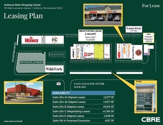 Plus de détails pour 157-195 Lancaster Ave, Ardmore, PA - Local commercial à louer
