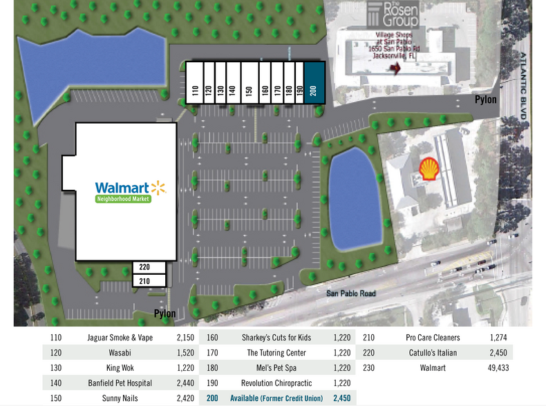 1650 San Pablo Rd, Jacksonville, FL à louer - Photo de l’immeuble – Image 2 sur 3