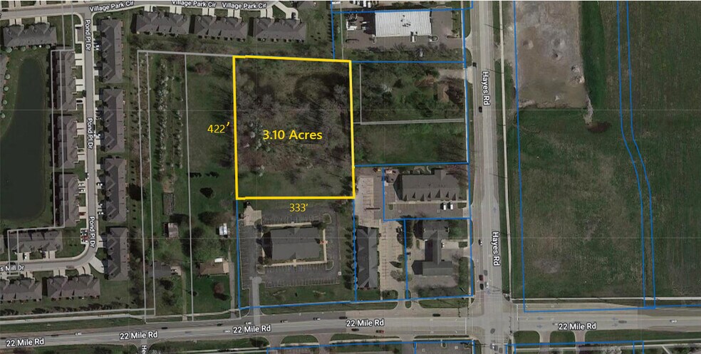 22 Mile Rd, Shelby Township, MI à vendre - Photo de l’immeuble – Image 1 sur 1