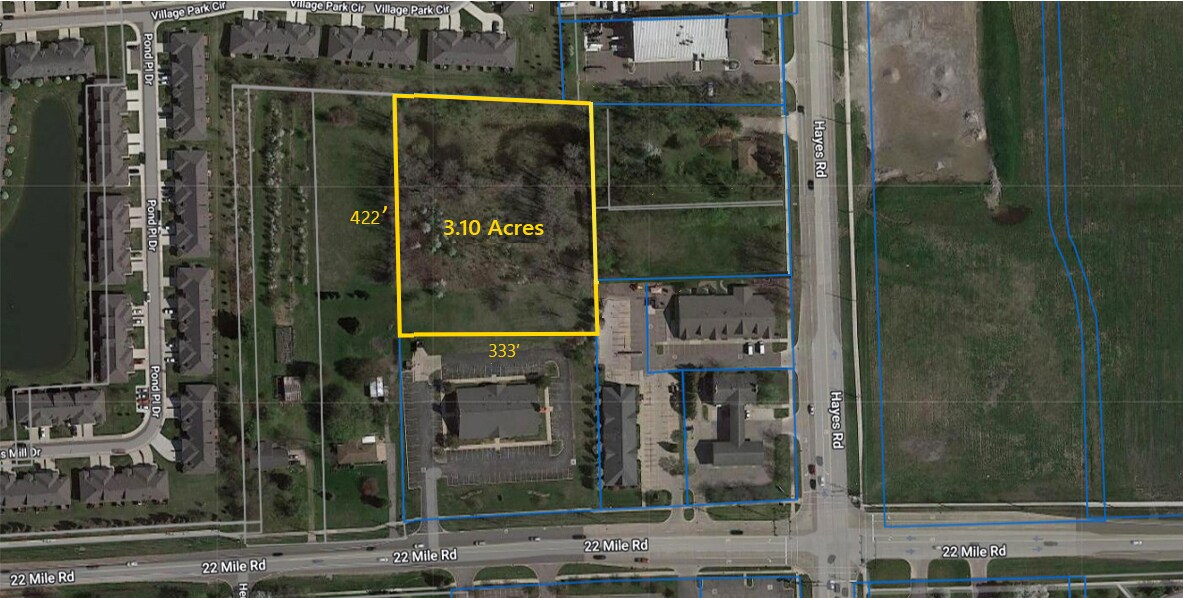 22 Mile Rd, Shelby Township, MI à vendre Photo de l’immeuble– Image 1 sur 2