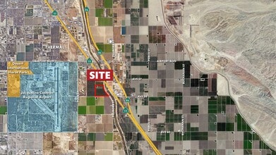 Fillmore st, Thermal, CA - VUE AÉRIENNE vue de carte - Image1