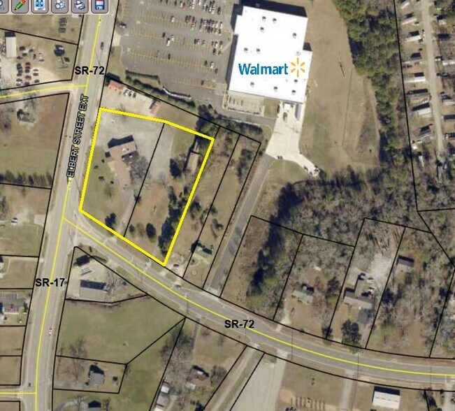1004 Calhoun Falls Hwy, Elberton, GA à vendre - Aérien – Image 2 sur 14