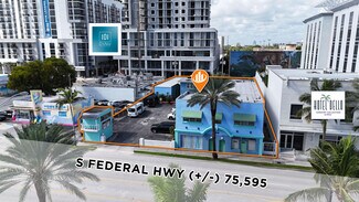 Plus de détails pour 34-38 S Federal Hwy, Dania Beach, FL - Local commercial à vendre