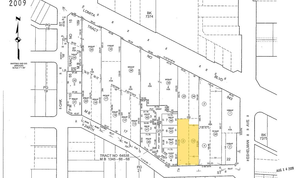 2020 Lomita Blvd, Lomita, CA à louer - Plan cadastral – Image 1 sur 1